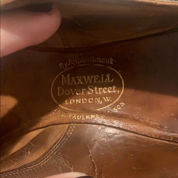 Maxwell Dover Street London- leather vintage heels - Picture 6 of 10